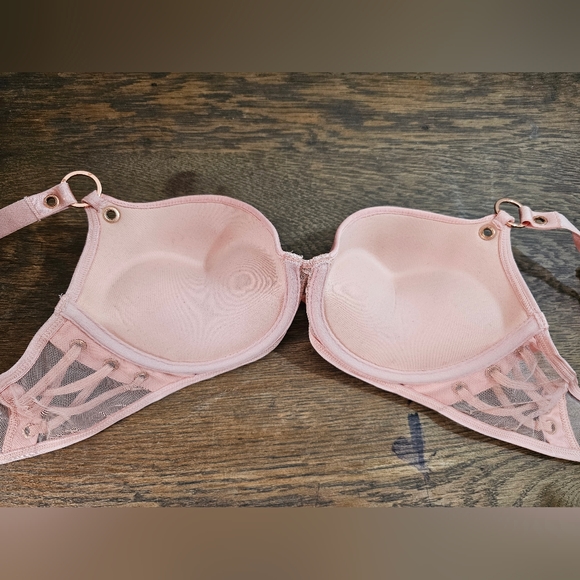 Honey Birdette Jerry Blush push up bra 34C rare sold out - Picture 5 of 7